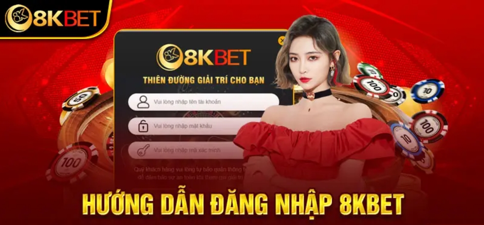 hướng dẫn đăng nhập 8kbet