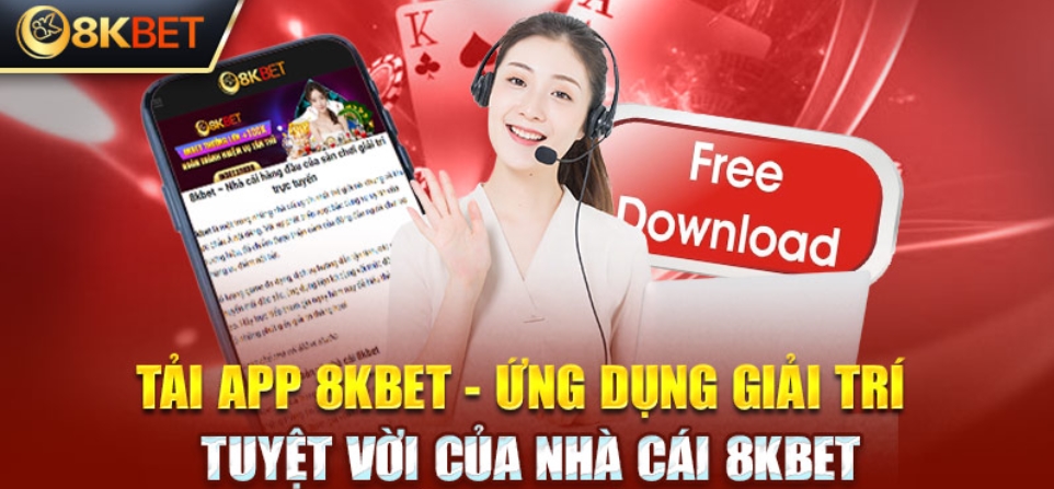 hướng dẫn tải app 8kbet