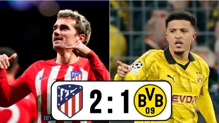 Thông tin đặc biệt của đội bóng Atletico Madrid vs Dortmund